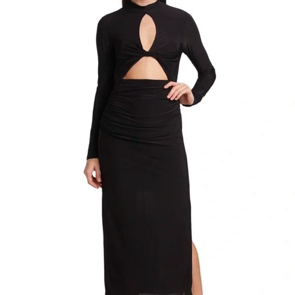 Mademoiselle Cutout Detail Long Sleeve Knit Dress- NWOT